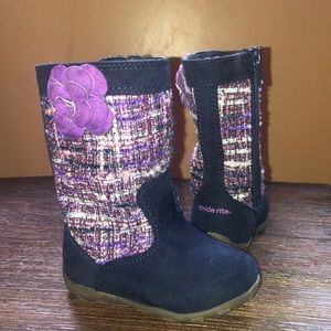 Stride Rite toddler boots: US size 4